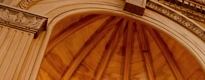 CORNER CABINET FROM A GEORGIAN PANELLED ROOM